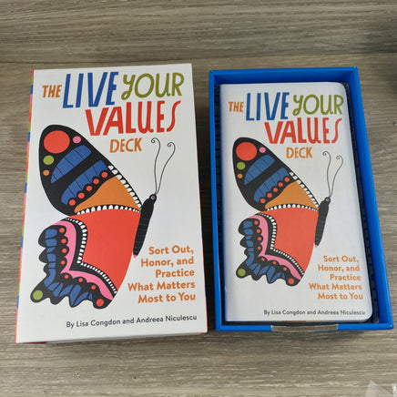 Live Your Values Deck: Sort Out, Honor, and Practice What Matters Most to You