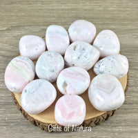 Gorgeous!  Mangano Calcite - Tumbled (1"+) - Natural, No Dyes - *Stone of Forgiveness", "Release Fear & Grief", *Lifts Tension*