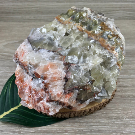 BIG 5" Rainbow Calcite (2.73 lbs) - Rough, Natural - *Combats Emotional Stress", "Heightens Energy", "Excellent Study Aid" - Reiki Energy