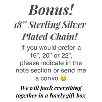 Genuine Aquamarine Pendant on 925 Sterling Silver - Bonus Chain - *Soothing* - *Enhance Communication* - *Truth*
