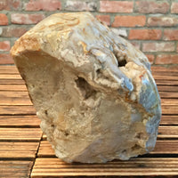 BIG Citrine Druzy in Agate - 9 lbs+ - Beautifully Hand Polished - Includes Stand! Gorgeous!  *Personal Will* - *Abundance* - *Manifestation*