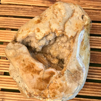 BIG Citrine Druzy in Agate - 9 lbs+ - Beautifully Hand Polished - Includes Stand! Gorgeous!  *Personal Will* - *Abundance* - *Manifestation*