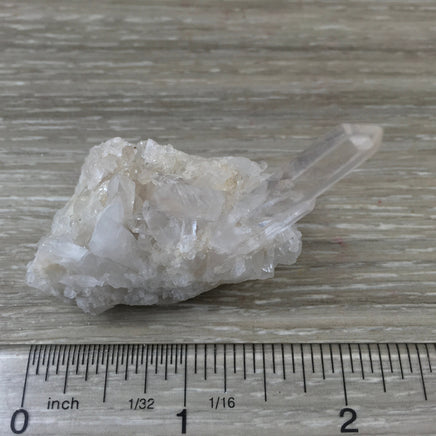 2" Laser Clear Quartz Cluster on Matrix -Chunky - Lovely Points, Unpolished, Natural - *Stone of Light" - Reiki Energy