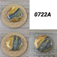 Crazy Lace Agate Palmstone | Worry Stone - You Pick!  Natural, No Dyes - *OPTIMISM* - *Laughter Stone* - *Self-Confidence* - Reiki Healing