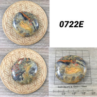 Crazy Lace Agate Palmstone | Worry Stone - You Pick!  Natural, No Dyes - *OPTIMISM* - *Laughter Stone* - *Self-Confidence* - Reiki Healing