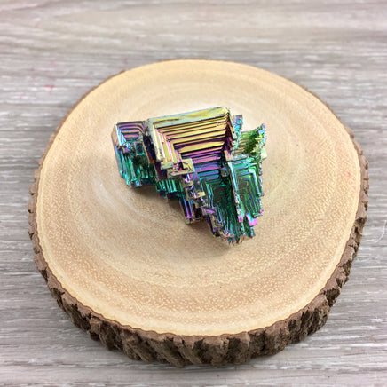 1.45" Bismuth Specimen (2.26 oz) -EXACT PIECE - Lab-Grown, High Purity - *Change Complex Thought*, "Team Cohesiveness", "Isolation"