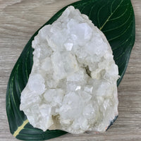 Apophyllite Cluster 4" (1 lb+) - Rough, SUPER SPARKLY - *Connection with Guides & Angels* - "Supports Infusion of Spiritual Light"