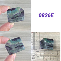 SMALL Mesmerizing Rainbow Fluorite Slabs - YOU PICK - Polished, Smooth - *Mental Enhancement & Clarity* - *Decision-Making*