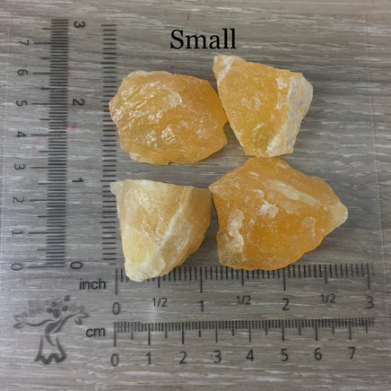 Orange Yellow Calcite - 3 sizes to choose from - Rough, Unpolished - *CREATIVITY* - *PLAYFULNESS* - *INNOVATION* - Reiki Energy