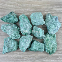 Green Fuchsite (Peace Stone) - Raw, Rough, Unpolished - *Healer's Stone* - *Stone of Service* - Reiki Energy