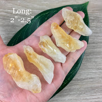 Brazilian Citrine Chunk - Rough, Raw, Unpolished - *Personal Will* - *Abundance* - *Manifestation* - Reiki Energy