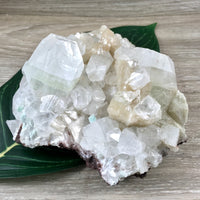 5" Apophyllite Cluster - Rough, Chunky, Sparkly - *Connection with Guides & Angels* - "Supports Infusion of Spiritual Light"