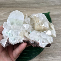 5" Apophyllite Cluster - Rough, Chunky, Sparkly - *Connection with Guides & Angels* - "Supports Infusion of Spiritual Light"