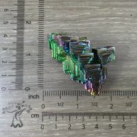 2" Bismuth Specimen (2.26 oz) -EXACT PIECE - Lab-Grown, High Purity - *Change Complex Thought*, "Team Cohesiveness", "Isolation"