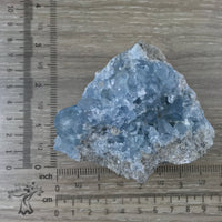 3.25" Celestite Geode (10.27oz) - Sparkling! - Rough - Exact Piece - Natural, No Dyes - *Serenity* - *Angelic Communication* - Throat Chakra
