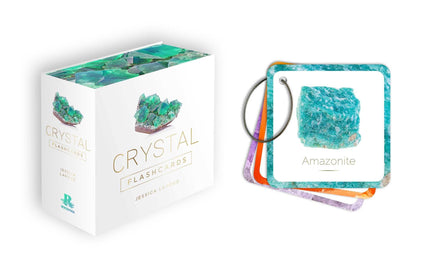 Crystal Flashcards: 50 full-color cards with metal ring-hold Cards